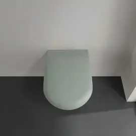 Унітаз Antao Villeroy & Boch 4674T0R8 Morning Green CeramicPlus — ракурс 3/4