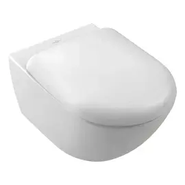 Унітаз Antao Villeroy & Boch 4674T0RW Stone White CeramicPlus — вид на білому тлі