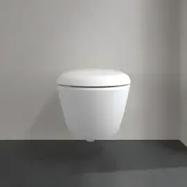 Унітаз Antao Villeroy & Boch 4674T0RW Stone White CeramicPlus — деталь крупним планом