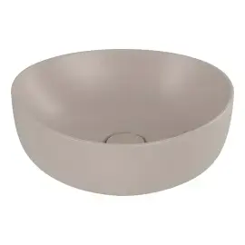 Умивальник Antao Villeroy & Boch 4A7240AM Almond CeramicPlus — вид на білому тлі