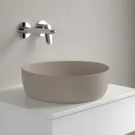 Умивальник Antao Villeroy & Boch 4A7240AM Almond CeramicPlus — вид всередину