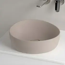 Умивальник Antao Villeroy & Boch 4A7240AM Almond CeramicPlus — деталь крупним планом