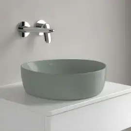 Умивальник Antao Villeroy & Boch 4A7240R8 Morning Green CeramicPlus — ракурс 3/4