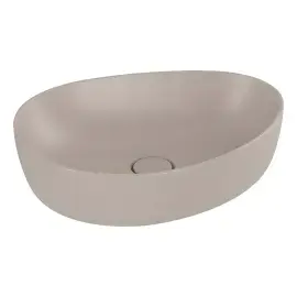 Умивальник Antao Villeroy & Boch 4A7351AM Almond CeramicPlus — вид на білому тлі