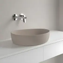 Умивальник Antao Villeroy & Boch 4A7351AM Almond CeramicPlus — вид всередину