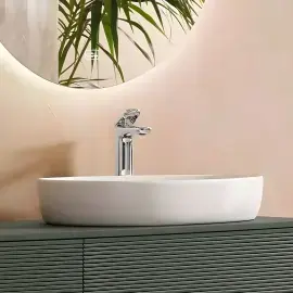 Умивальник Antao Villeroy & Boch 4A7351R1 Alpine White CeramicPlus — вид спереду