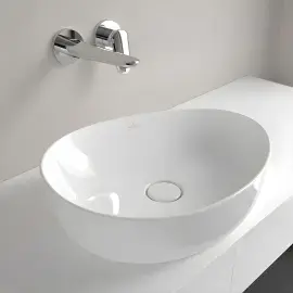 Умивальник Antao Villeroy & Boch 4A7351R1 Alpine White CeramicPlus — ракурс 3/4