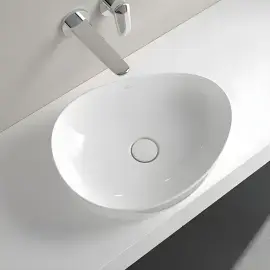 Умивальник Antao Villeroy & Boch 4A7351R1 Alpine White CeramicPlus — вид всередину