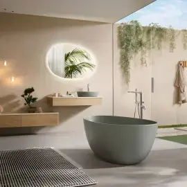 Умывальник Antao Villeroy & Boch 4A7351R8 — деталь крупным планом