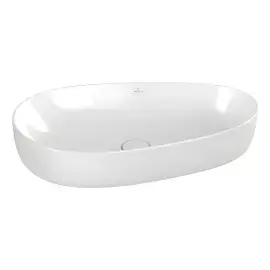 Умивальник Antao Villeroy & Boch 4A7465R1 Alpine White CeramicPlus — вид на білому тлі