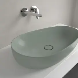 Умивальник Antao Villeroy & Boch 4A7465R8 Morning Green CeramicPlus — вид згори