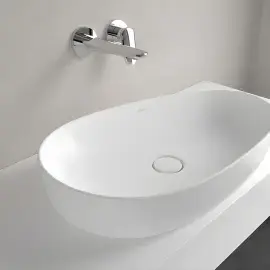 Умывальник Antao Villeroy & Boch 4A7465RW — в установленном виде