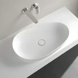 Умывальник Antao Villeroy & Boch 4A7465RW — деталь крупным планом