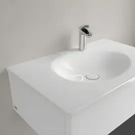 Умивальник Antao Villeroy & Boch 4A7581R1 Alpine White CeramicPlus — вид всередину