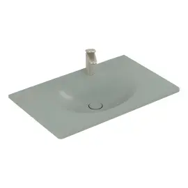 Умивальник Antao Villeroy & Boch 4A7581R8 Morning Green CeramicPlus — вид на білому тлі