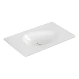 Умивальник Antao Villeroy & Boch 4A7583R1 Alpine White CeramicPlus — вид на білому тлі
