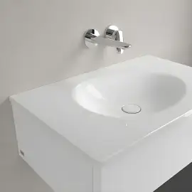 Умивальник Antao Villeroy & Boch 4A7583R1 Alpine White CeramicPlus — вид згори
