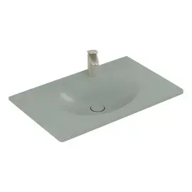 Умивальник Antao Villeroy & Boch 4A7584R8 Morning Green CeramicPlus — вид на білому тлі