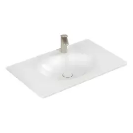Умывальник Antao Villeroy & Boch 4A7584RW — вид на белом фоне