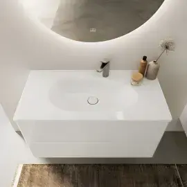 Умивальник Antao Villeroy & Boch 4A76A2R1 — бічний ракурс