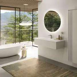 Умивальник Antao Villeroy & Boch 4A76A2R1 — вид ззаду