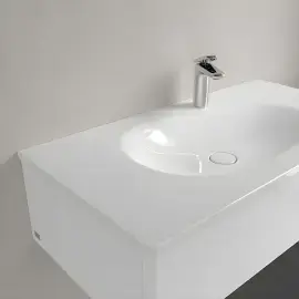 Умивальник Antao Villeroy & Boch 4A76A2R1 — деталь крупним планом