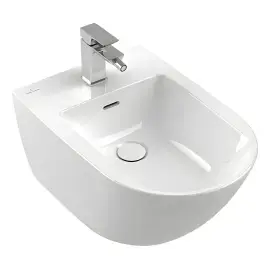 Біде Antao Villeroy & Boch 541100R1 White Alpin CeramicPlus — вид на білому тлі