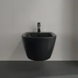 Біде Antao Villeroy & Boch 541100R7 Pure Black CeramicPlus — бічний ракурс