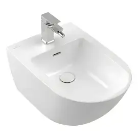 Біде Antao Villeroy & Boch 541100RW Stone White CeramicPlus — вид на білому тлі