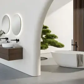 Ванна Antao Villeroy & Boch UBQ170TAO7V-01 Alpine White — ракурс 3/4