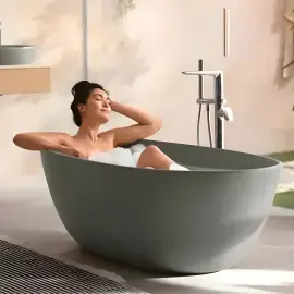 Ванна Antao Villeroy & Boch UBQ170TAO7V-R8 Morning Green — вид ззаду