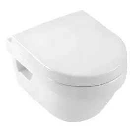 Унітаз Architectura Villeroy & Boch 4687HR01 White Alpin — вид на білому тлі