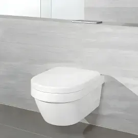 Унитаз Architectura Villeroy & Boch 4687HRR1 — вид спереди