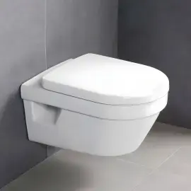 Унітаз Architectura Villeroy & Boch 5684HR01 White Alpin — вид спереду