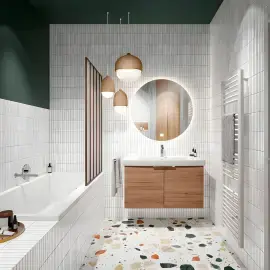 Ванна Architectura Villeroy & Boch UBA170ARE2V-01 170 х 75 см — бічний ракурс