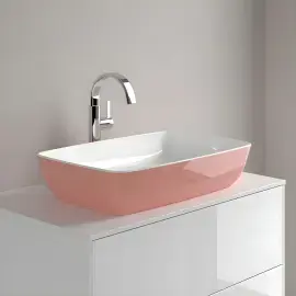 Умивальник Artis Villeroy & Boch 417258BCT0 Powder — бічний ракурс