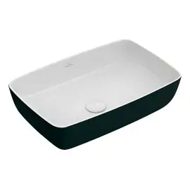 Умивальник Artis Villeroy & Boch 417258BCT8 Coal Black — вид на білому тлі