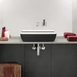 Умивальник Artis Villeroy & Boch 417258BCT8 Coal Black — вид згори