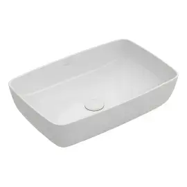 Умивальник Artis Villeroy & Boch 417258R1 Alpine White CeramicPlus — вид на білому тлі