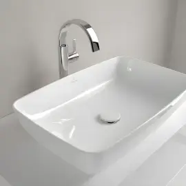 Умивальник Artis Villeroy & Boch 417258R1 Alpine White CeramicPlus — вид всередину