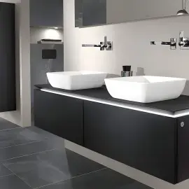 Умивальник Artis Villeroy & Boch 41784101 Alpine White — бічний ракурс
