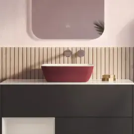 Умивальник Artis Villeroy & Boch 417841BCS9 Bordeaux — вид спереду