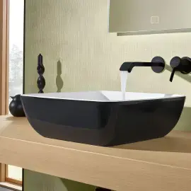 Умивальник Artis Villeroy & Boch 417841BCT8 Coal Black — вид спереду