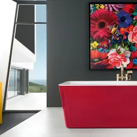 Умивальник Artis Villeroy & Boch 417943BCT8 Coal Black — вид згори