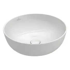 Умивальник Artis Villeroy & Boch 417943R1 Alpine White CeramicPlus — вид на білому тлі