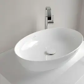 Умивальник Artis Villeroy & Boch 41986101 Alpine White — в інтерʼєрі ванної кімнати