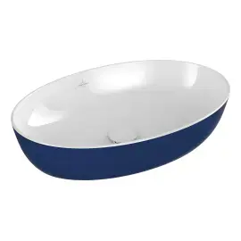 Умивальник Artis Villeroy & Boch 419861BCS4 Deep Ocean — вид на білому тлі