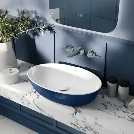 Умивальник Artis Villeroy & Boch 419861BCS4 Deep Ocean — вид спереду