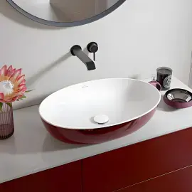 Умивальник Artis Villeroy & Boch 419861BCS9 Bordeaux — бічний ракурс
