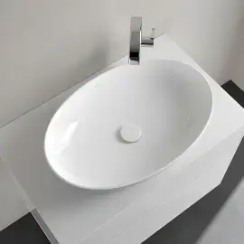 Умивальник Artis Villeroy & Boch 419861BCT7 French Linen — деталь крупним планом